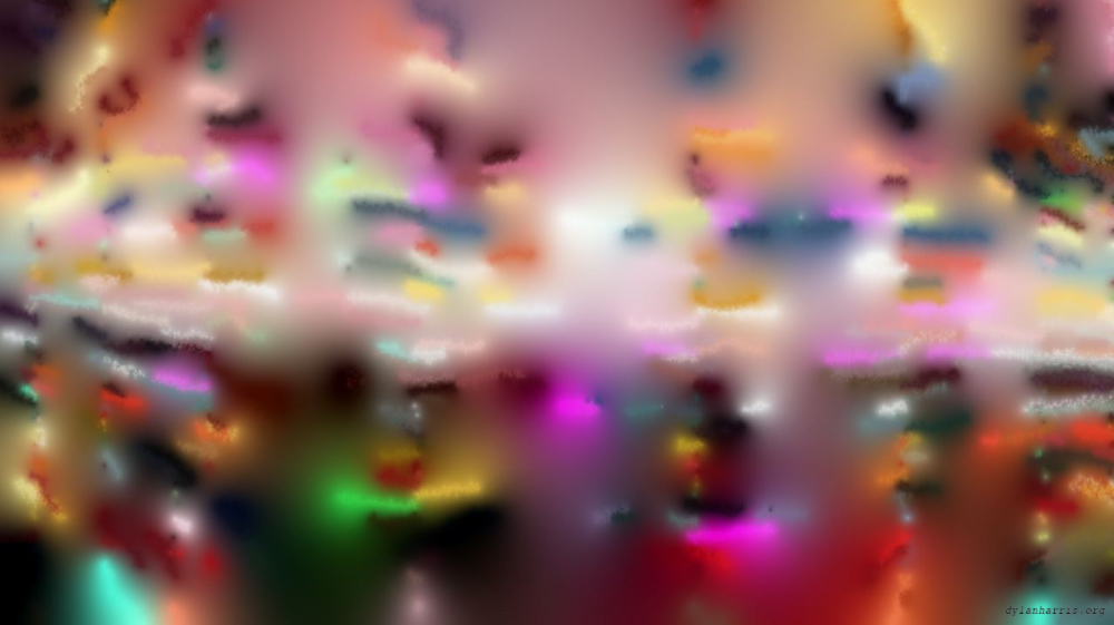 Image 'reflets &mdash; paint action sequence &mdash; paint effects 5'.