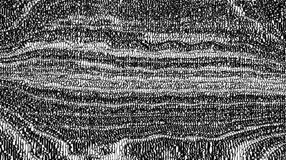 Image 'reflets &mdash; paint action sequence &mdash; pantograph etching 2 2'.