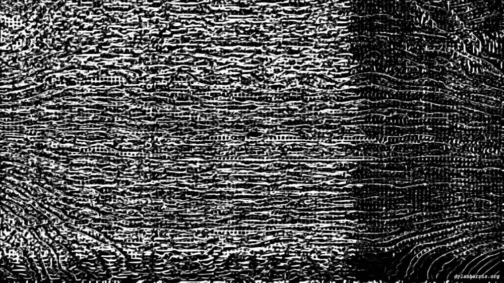 Image 'reflets &mdash; paint action sequence &mdash; pantograph etching 3 2'.