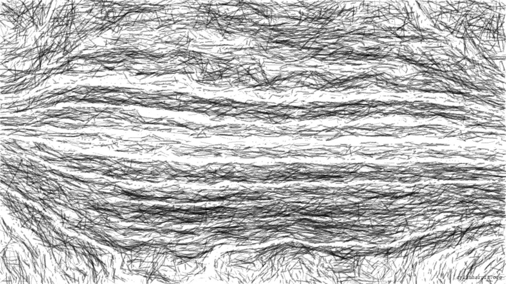 Image 'reflets &mdash; paint action sequence &mdash; pencil sketch 1 4'.