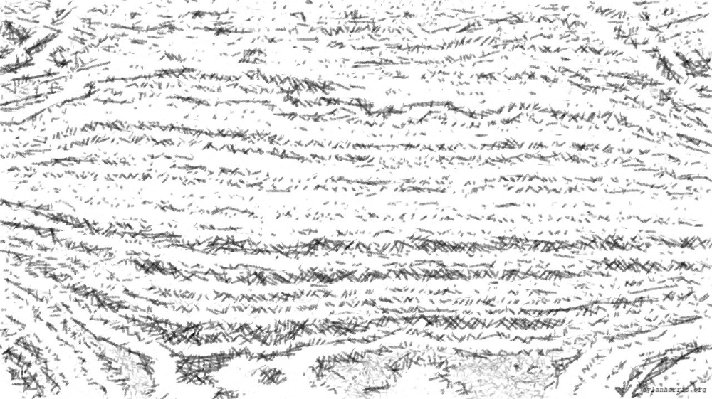 Image 'reflets &mdash; paint action sequence &mdash; pencil sketch 2 1'.