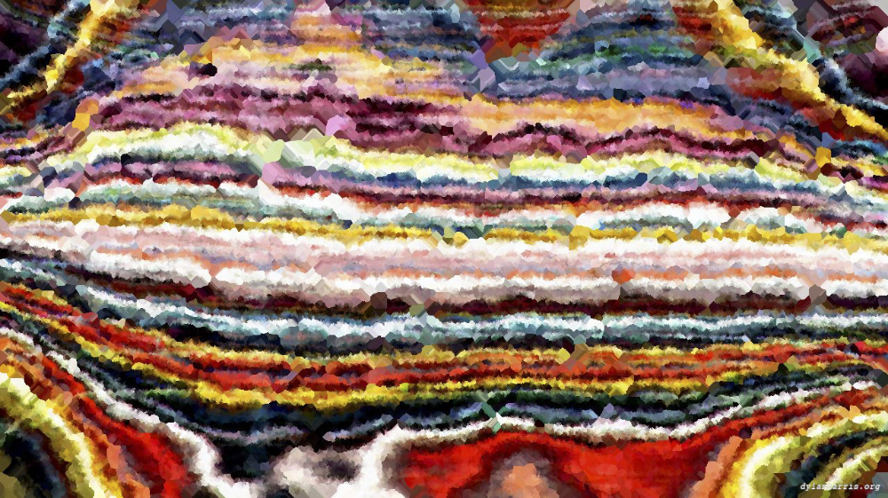 Image 'reflets &mdash; paint action sequence &mdash; process movie tutorial 2 3'.