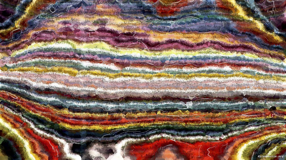 Image 'reflets &mdash; paint action sequence &mdash; process movie tutorial 2 4'.