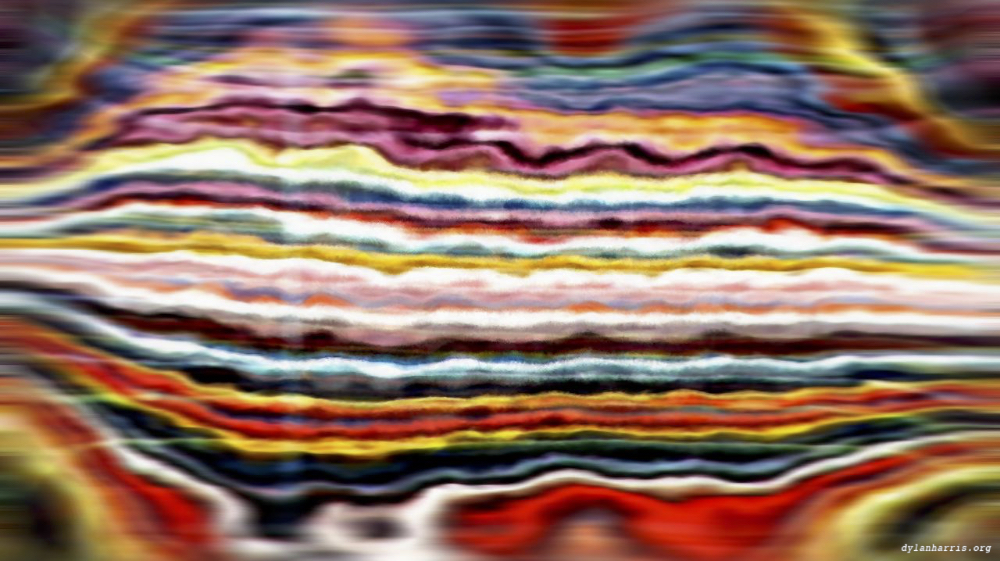 Image 'reflets &mdash; paint action sequence &mdash; portrait idea 1 8'.