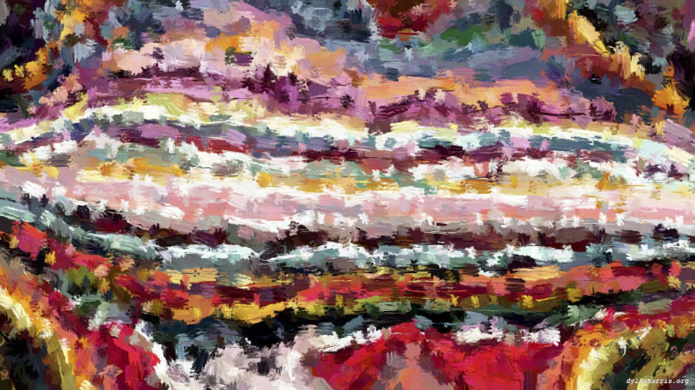 Image 'reflets &mdash; paint action sequence &mdash; portrait idea 2 4'.