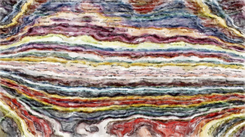 Image 'reflets &mdash; paint action sequence &mdash; portrait idea 3 2'.