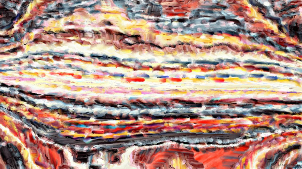 Image 'reflets &mdash; paint action sequence &mdash; paint regionise 2'.