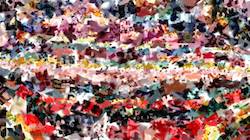 Second of 'reflets &mdash; paint synthesiser classic &mdash; 3.0 collection radical 4'.