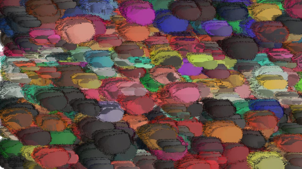 Image 'reflets &mdash; paint synthesiser classic &mdash; 4.0 collection repeat strokes 1 6'.