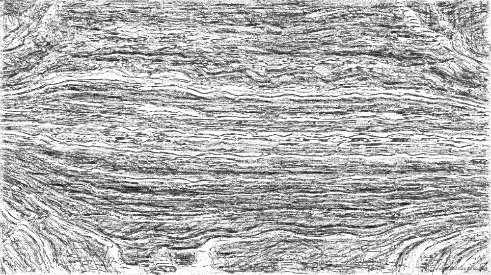 Image 'reflets &mdash; paint action sequence &mdash; regionise ideas 2 3'.