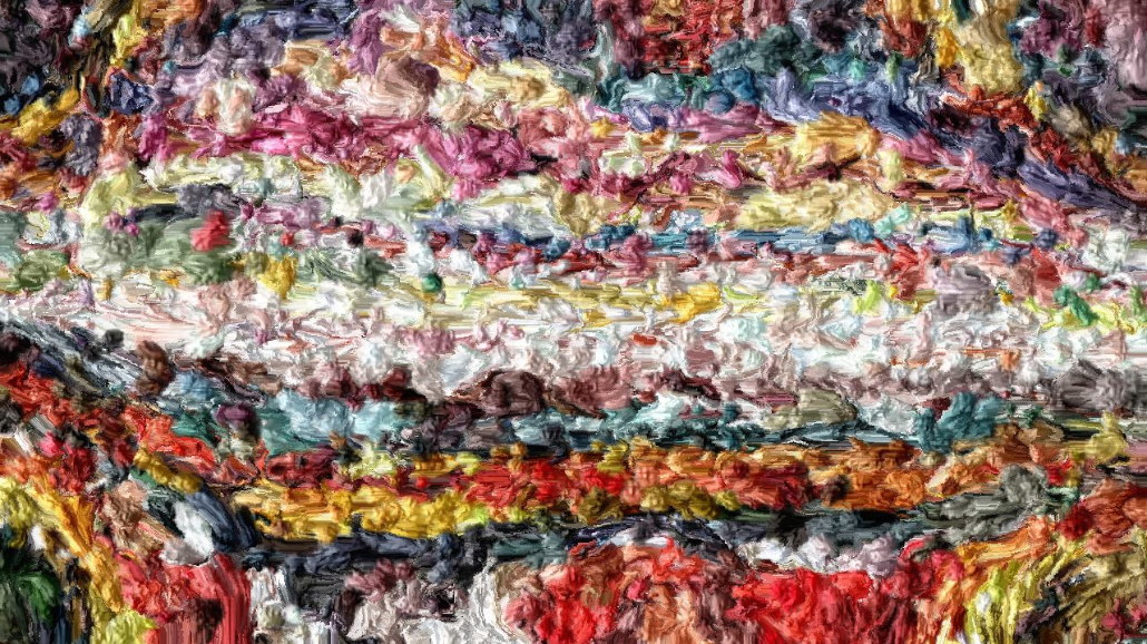 Image 'reflets &mdash; paint synthesiser classic &mdash; 4.0 collection raised rough strokes 1 6'.