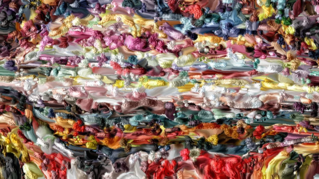 Image 'reflets &mdash; paint synthesiser classic &mdash; 4.0 collection raised rough strokes 2 2'.