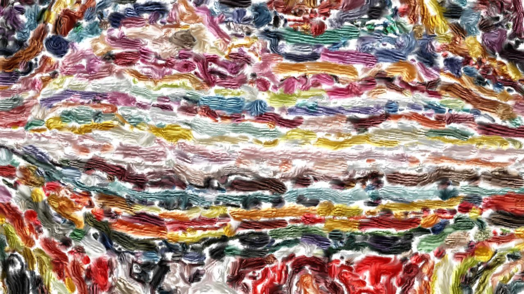 Image 'reflets &mdash; paint synthesiser classic &mdash; 4.0 collection raised rough strokes 2 3'.