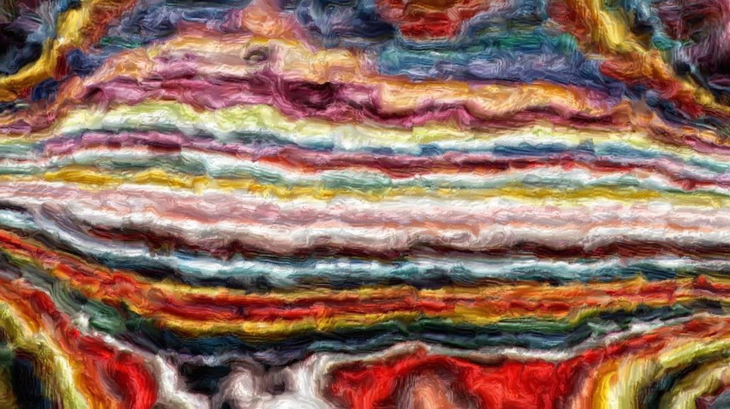 Image 'reflets &mdash; paint synthesiser classic &mdash; 4.0 collection raised rough strokes 2 6'.