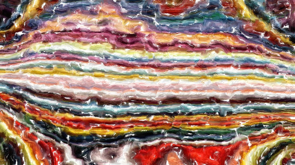 Image 'reflets &mdash; paint synthesiser classic &mdash; 4.0 collection raised rough strokes 2 7'.