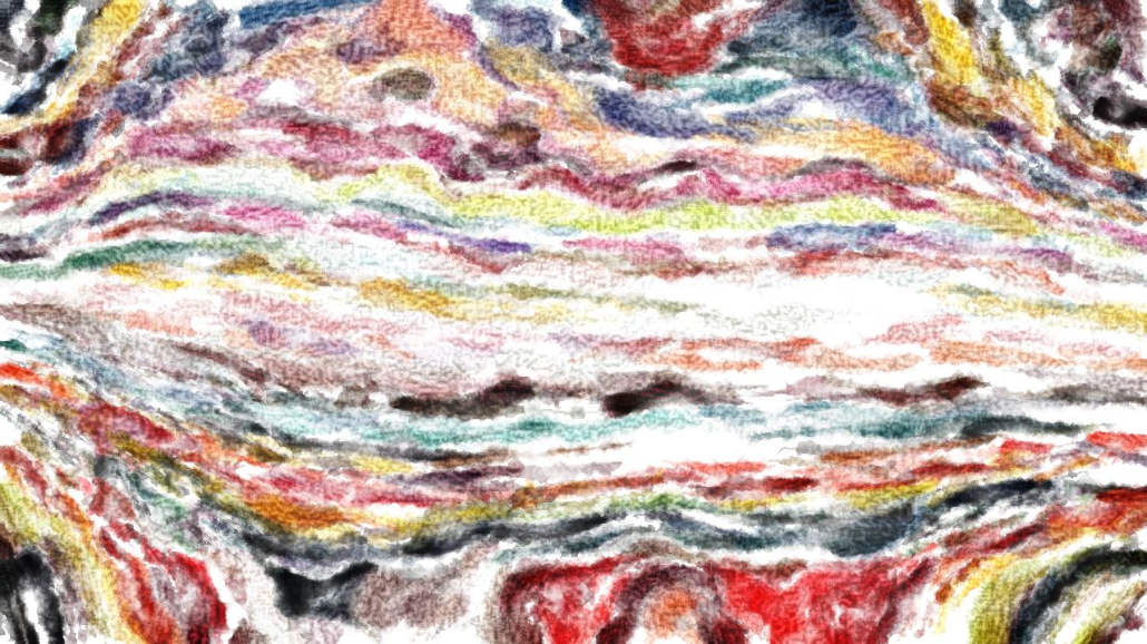 Image 'reflets &mdash; paint synthesiser classic &mdash; 4.0 collection raised rough strokes 3 8'.