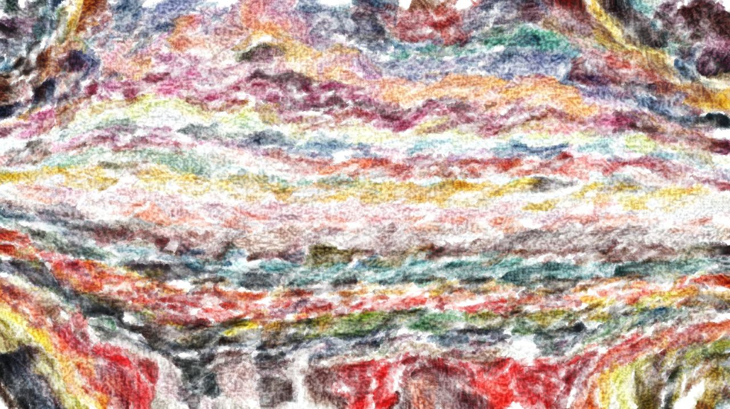 Image 'reflets &mdash; paint synthesiser classic &mdash; 4.0 collection raised rough strokes 4 2'.