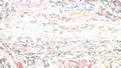 First of 'reflets &mdash; paint synthesiser classic &mdash; 4.0 collection raised rough strokes 4'.