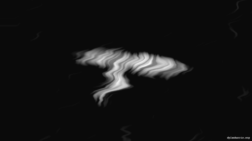 Image 'reflets &mdash; msg &mdash; processing effects self animating blobs 1'.
