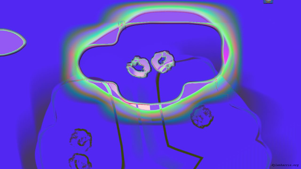 Image 'reflets &mdash; msg &mdash; abstract 1 symmetry breaking 10 1'.