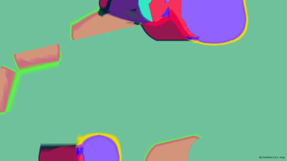 Image 'reflets &mdash; msg &mdash; abstract 1 symmetry breaking 10 5'.