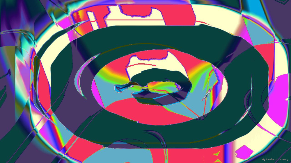 Image 'reflets &mdash; msg &mdash; abstract 1 symmetry breaking 11 4'.