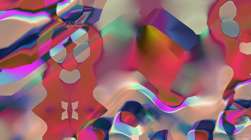 Image 'reflets &mdash; msg &mdash; abstract 1 symmetry breaking 11 7'.