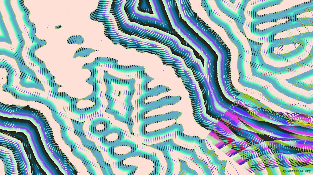 Image 'reflets &mdash; msg &mdash; abstract 1 symmetry breaking 14 2'.