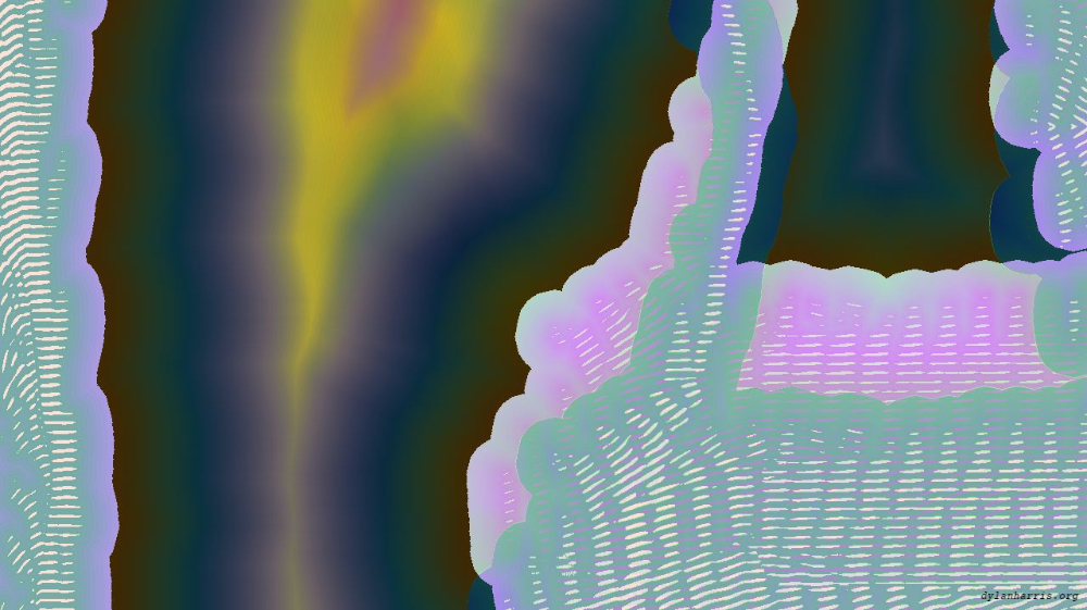 Image 'reflets &mdash; msg &mdash; abstract 1 symmetry breaking 14 4'.