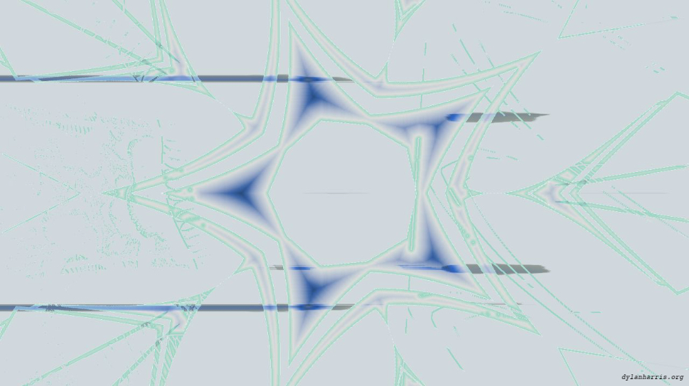 Image 'reflets &mdash; msg &mdash; abstract 1 symmetry breaking 16 2'.