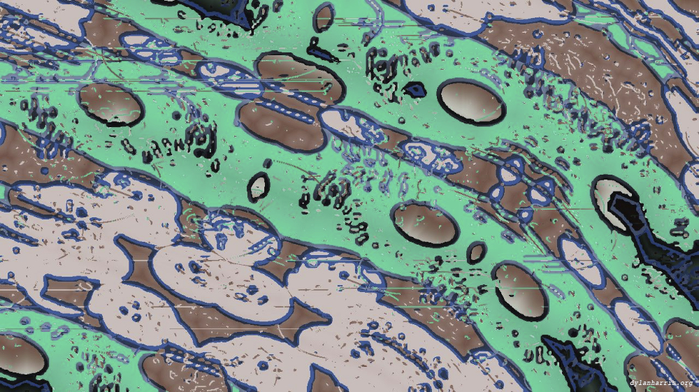 Image 'reflets &mdash; msg &mdash; abstract 1 symmetry breaking 17 2'.