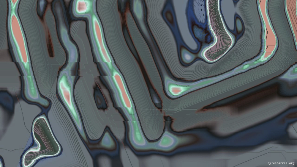 Image 'reflets &mdash; msg &mdash; abstract 1 symmetry breaking 17 6'.