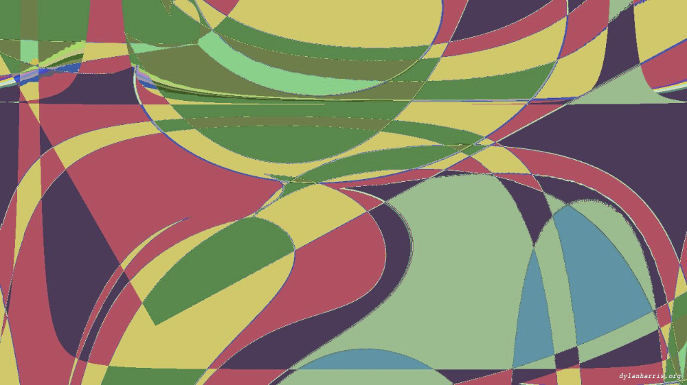 Image 'reflets &mdash; msg &mdash; abstract 1 symmetry breaking 17 8'.