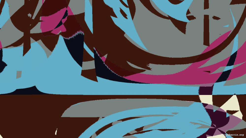 Image 'reflets &mdash; msg &mdash; abstract 1 symmetry breaking 19 2'.