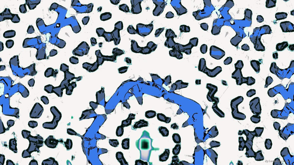 Image 'reflets &mdash; msg &mdash; abstract 1 symmetry breaking 2 8'.