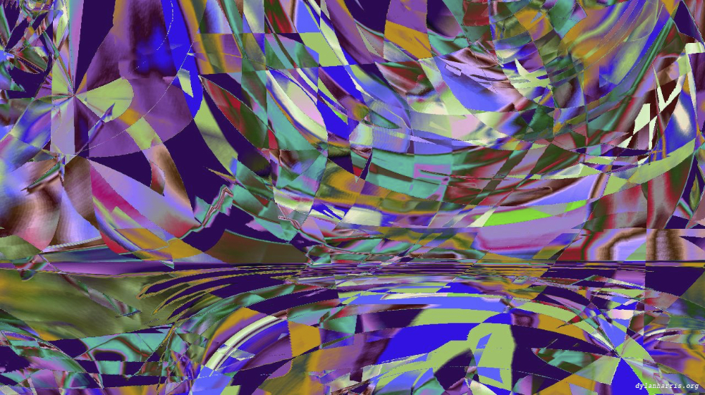 Image 'reflets &mdash; msg &mdash; abstract 1 symmetry breaking 20 8'.