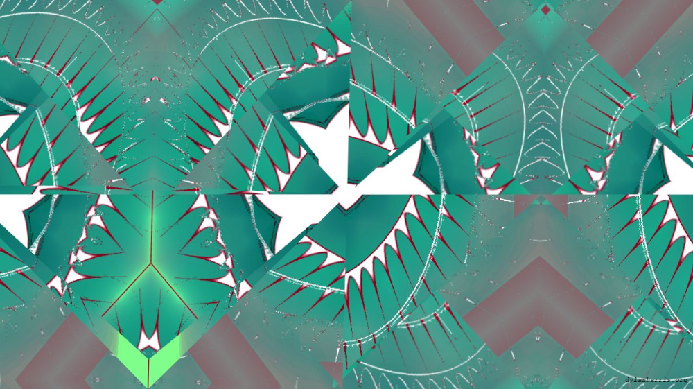 Image 'reflets &mdash; msg &mdash; abstract 1 symmetry breaking 5 3'.