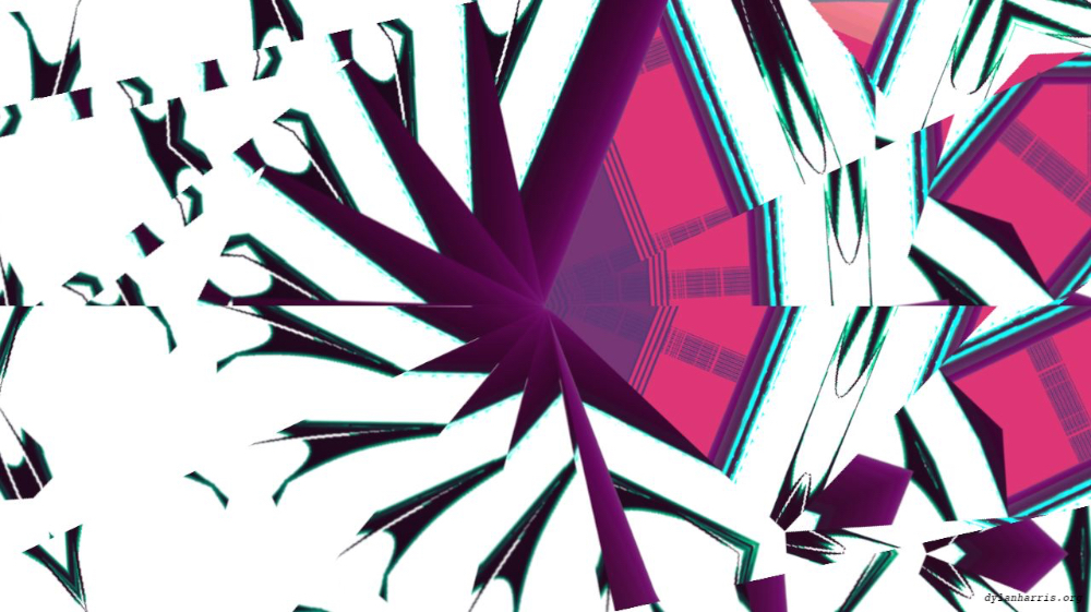 Image 'reflets &mdash; msg &mdash; abstract 1 symmetry breaking 5 6'.