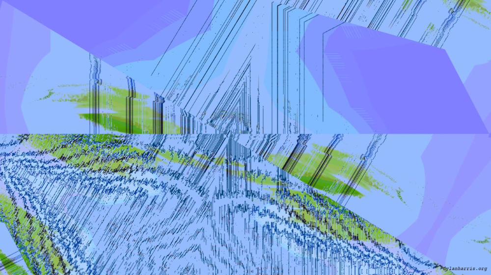 Image 'reflets &mdash; msg &mdash; abstract 1 symmetry breaking 7 5'.