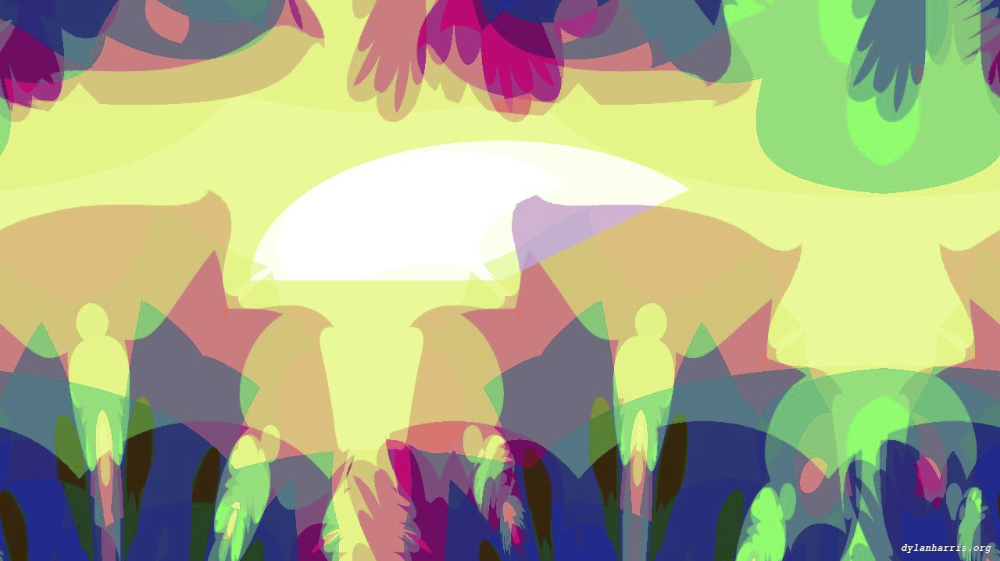 Image 'reflets &mdash; msg &mdash; abstract 1 symmetry breaking 2 2 6'.