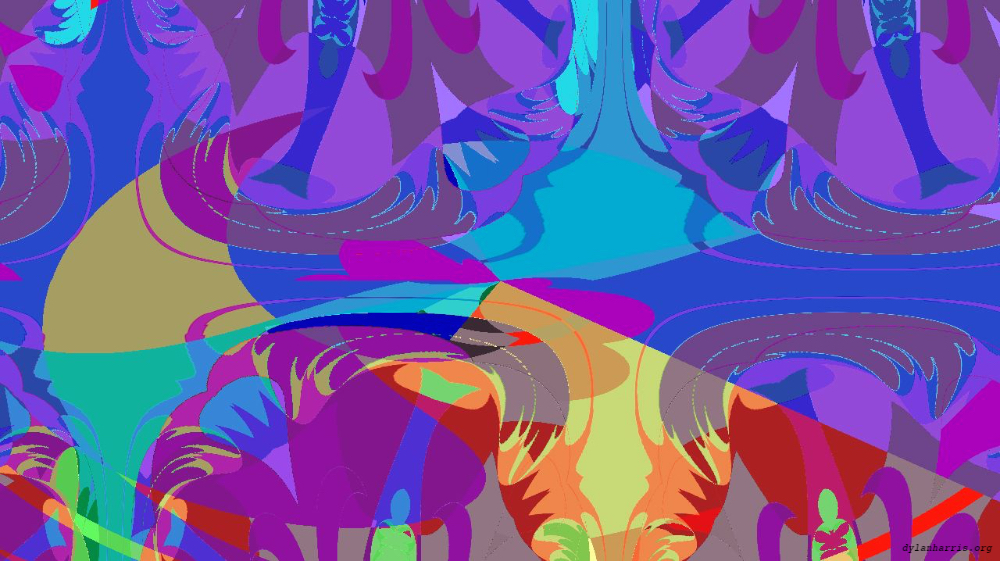 Image 'reflets &mdash; msg &mdash; abstract 1 symmetry breaking 2 3 2'.