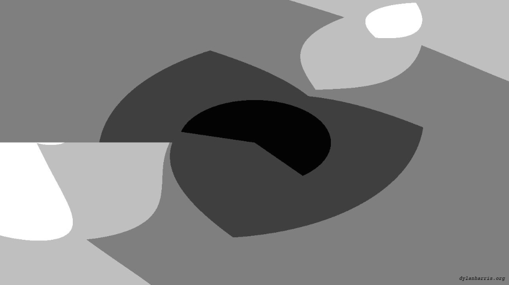 Image 'reflets &mdash; msg &mdash; abstract 1 symmetry breaking 2 3 6'.