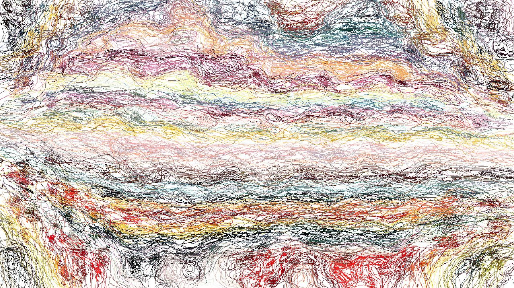 Image 'reflets &mdash; paint synthesiser classic &mdash; default scribble 2'.