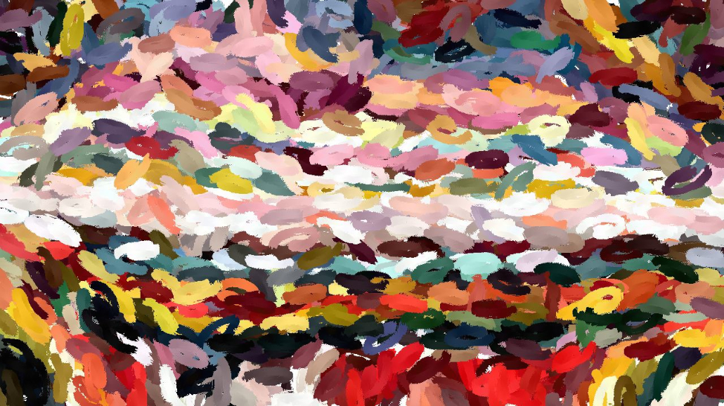 Image 'reflets &mdash; paint synthesiser classic &mdash; default scribble 4'.