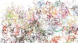 Fifth of 'reflets &mdash; paint synthesiser classic &mdash; 3.5 collection scribblers 1'.