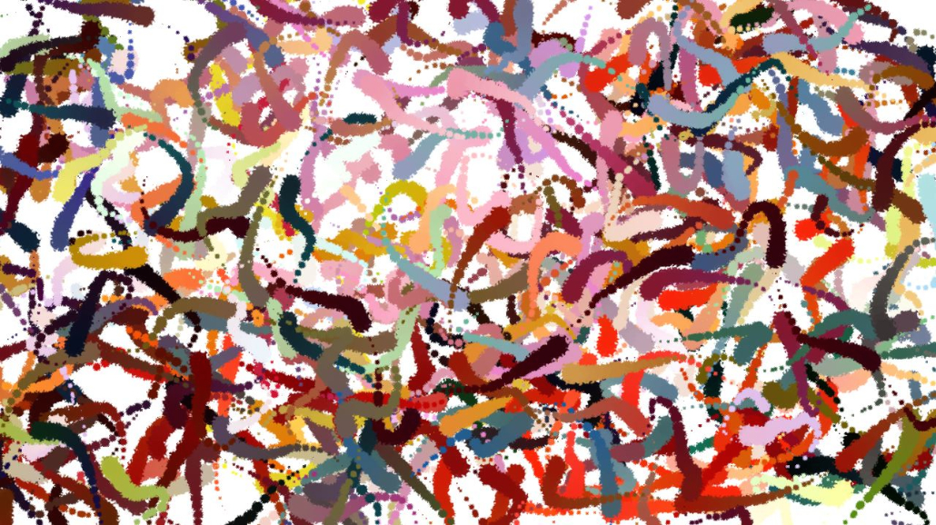 Image 'reflets &mdash; paint synthesiser classic &mdash; 3.5 collection scribblers 2 1'.