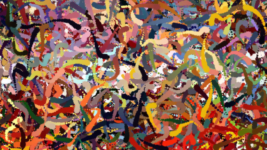 Image 'reflets &mdash; paint synthesiser classic &mdash; 3.5 collection scribblers 2 2'.