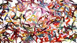 First of 'reflets &mdash; paint synthesiser classic &mdash; 3.5 collection scribblers 2'.