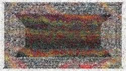 Fifth of 'reflets &mdash; paint synthesiser classic &mdash; 3.5 collection scribblers 3'.