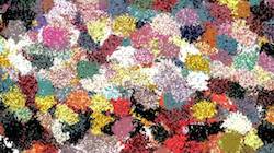 Seventh of 'reflets &mdash; paint synthesiser classic &mdash; 3.5 collection scribblers 4'.